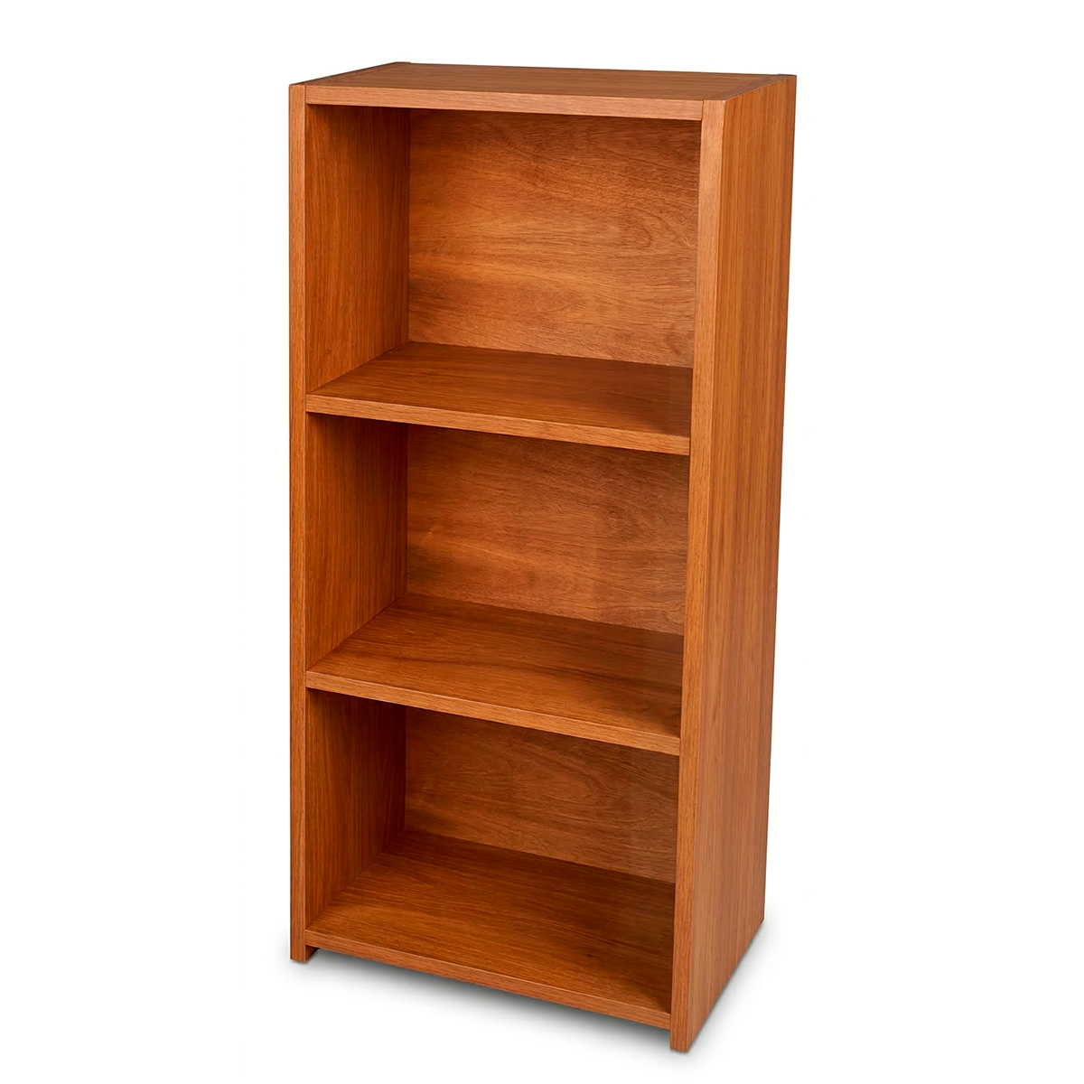 Biblioteca de Madera 3 Niveles