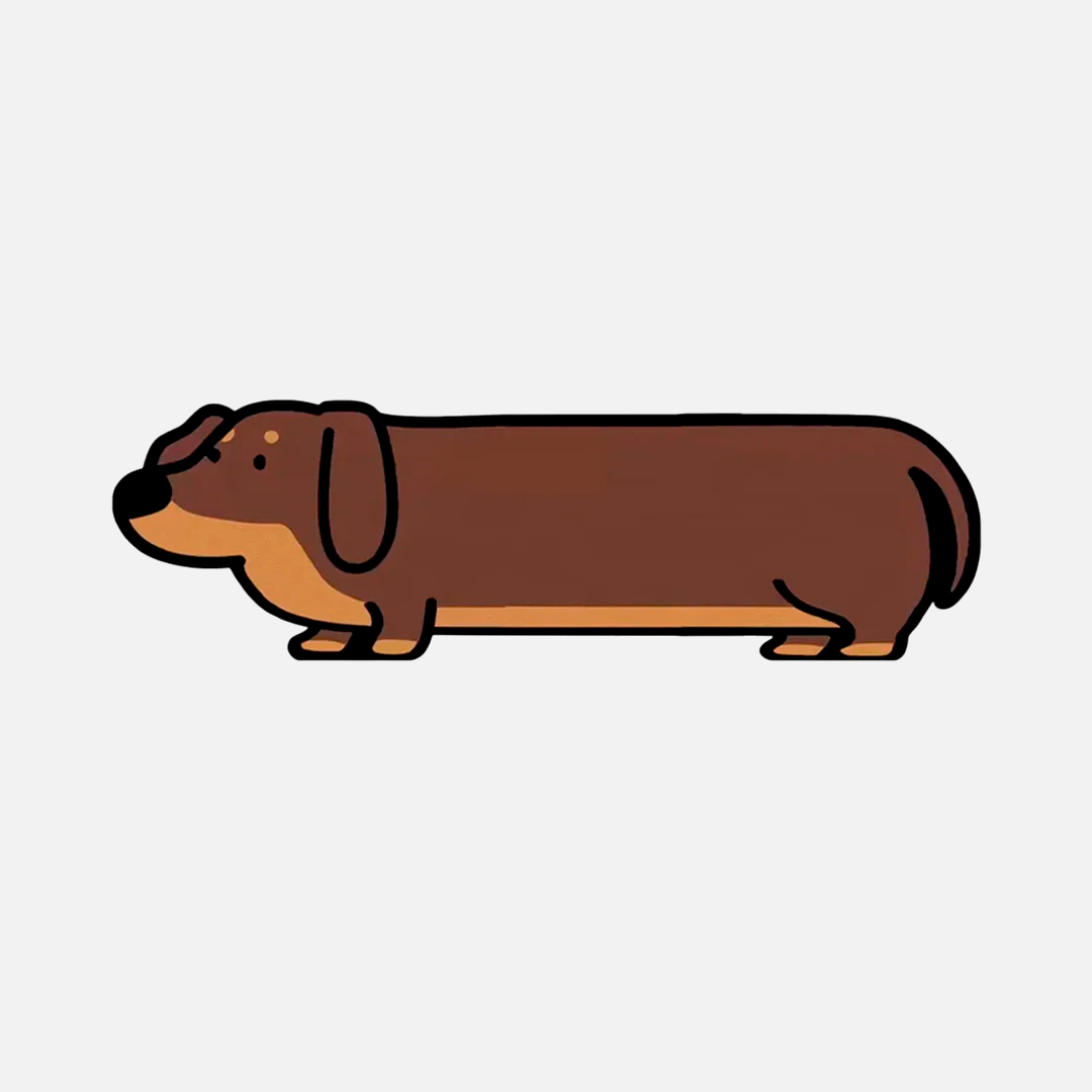 Alfombra de Perro Salchicha