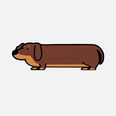 Alfombra de Perro Salchicha