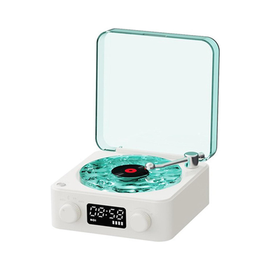 🎵 Reloj Altavoz Retro Luz Ambiente